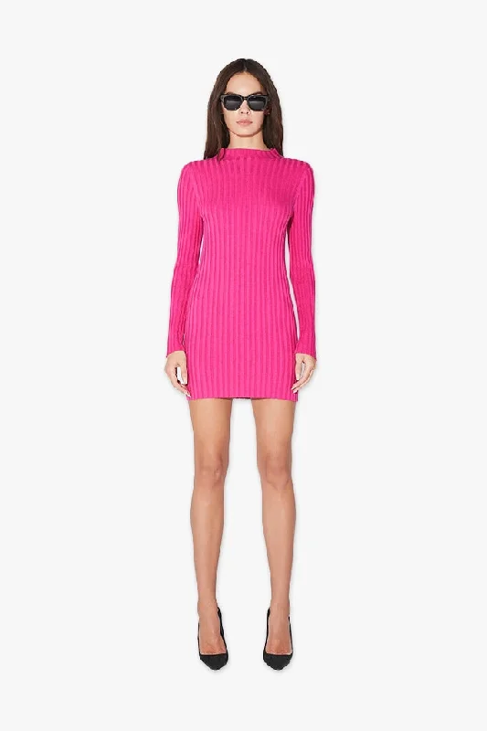 BRIELLE DRESS | FUCHSIA